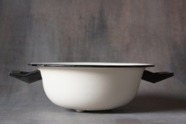 Vergiet emaille / Enamel colander [verkocht]