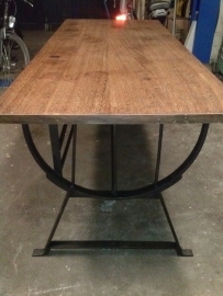 Industriële bureau tafel / Industrial desk table [sold]