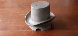 Vintage hoge hoed mal / Vintage Hi Hat mould [sold]