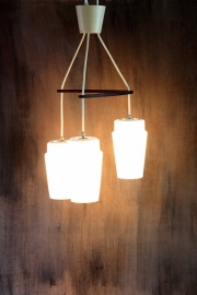 Hanglamp driedelige scandinavisch / Hanging lamp triple scandinavian [sold]