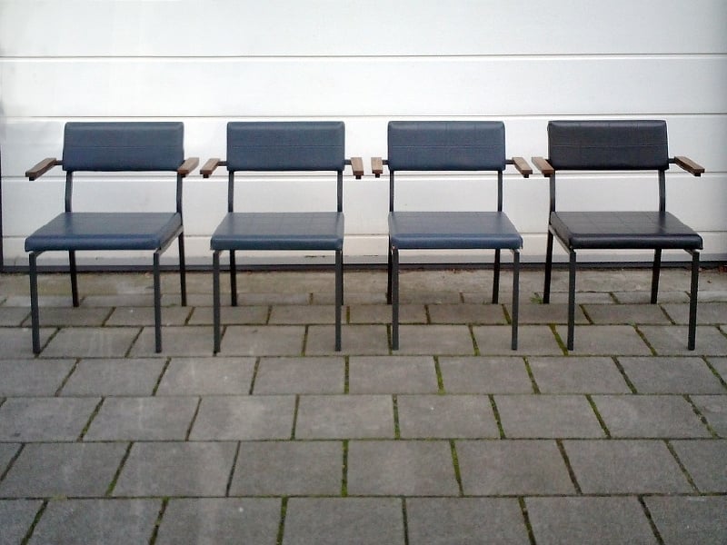 4 Martin Visser 't Spectrum stoelen / 4 Martin Visser 't Spectrum chairs [sold] | / Sold | retrointerieur