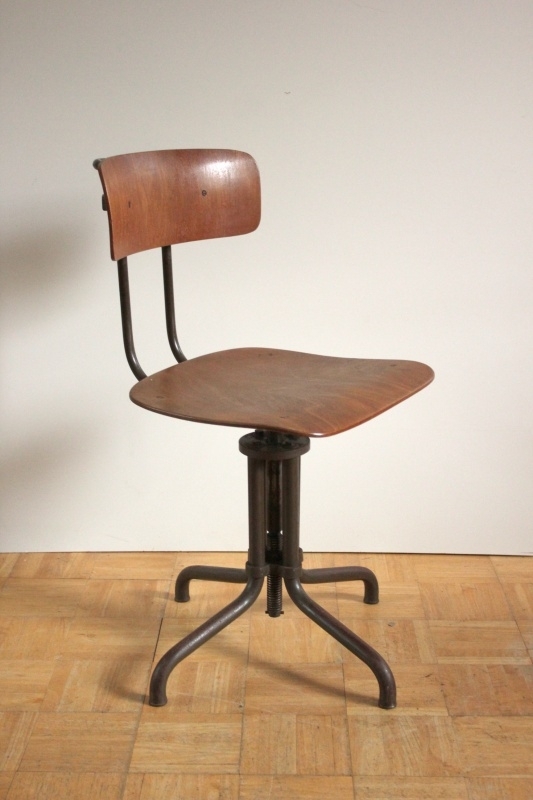 Gispen stoel model 353 industriële werkstoel / Gispen industrial chair model 353