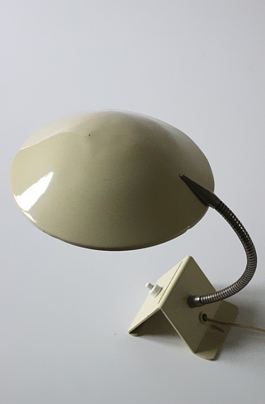 Tafel-wandlampje ivoor / Table-wall lamp ivory  [verkocht]
