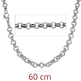 Steel thick Rolo chain