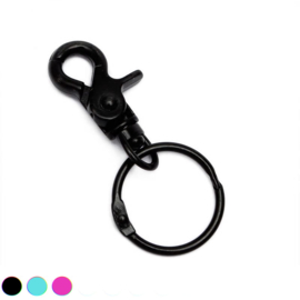 colored key ring and hook