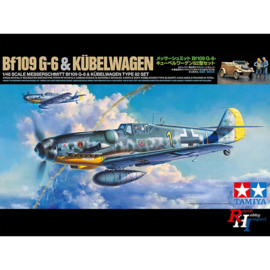 Dt. BF109 G-6 & Kübelwagen Set