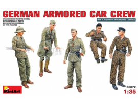 German Armored car crew