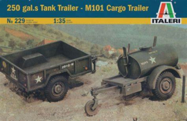 250 gal.s Tank Trailer-M101 Cargo Trailer
