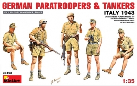 Duitse paratroopers & tankbemanning