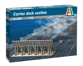Carrier deck section