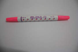 Markeerstift rose "soft en hard tip"