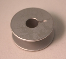 Standaard spoel rechtstik/ snelnaaimachine (55623) Aluminium