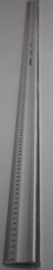 Liniaal 125 cm met snijrand en antislip