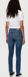 Nudie Jeans II MELLOW MAE: blue mud