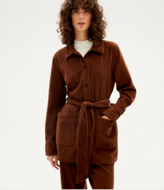 Thinking Mu || TAYLOR CORD jacket; chocolate