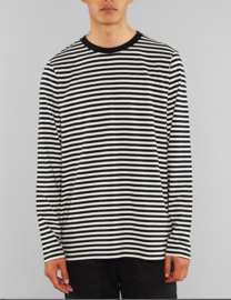 Dedicated II HASLE tee stripe: black - off white