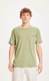 KCA || ALDER tee: Sage melange-ALLEEN XL BESCHIKBAAR-