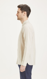 KCA || LARCH linen shirt: light feather gray-ALLEEN L BESCHIKBAAR-