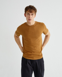 Thinking Mu || HEMP tee basic: caramel