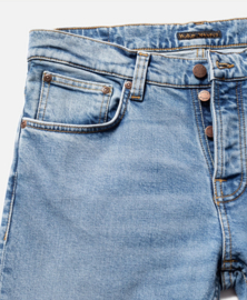 Nudie Jeans II GRIM TIM: worn pale blue