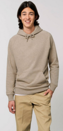 GOAT II ROGER men's hoodie: heather sand