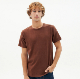 Thinking Mu || HEMP tee; chocolate