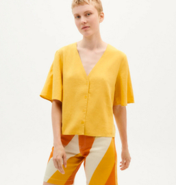 Thinking Mu II LIBELULA blouse; yellow