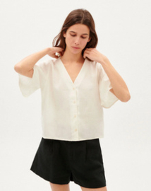 Thinking Mu II LIBELULA blouse; white