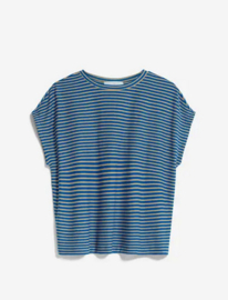 Armed Angels || JAANISA mini stripe; warm blue-light cloudberry -UITVERKOCHT-