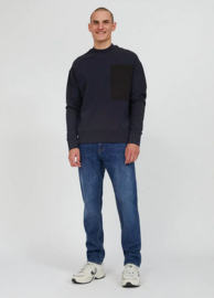 Armed Angels || BAADRO pocket sweater: depth navy