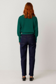 SKFK || IBAR-GOTS sweater; basil green