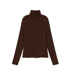 Thinking Mu || NOE top chachemire; dark brown