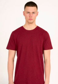 KCA II AGNAR basic tee: rhubarb melange