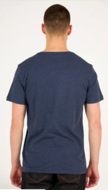 KCA  II AGNAR basic tee: insigna blue melange