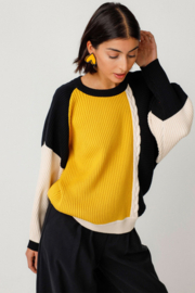 SKFK || BALENE sweater; yellow