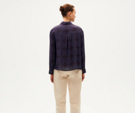 Thinking Mu || KATI blouse; Japan blue