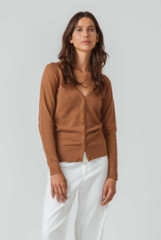 SKFK II BETTI cardi: roast brown