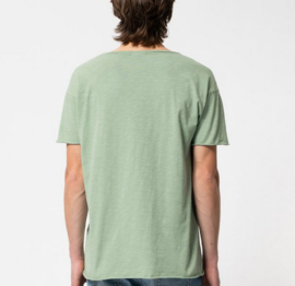 Nudie Jeans || ROGER slub tshirt: pale green