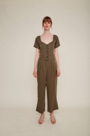 Rita Row || CHIARA blouse tencel: khaki