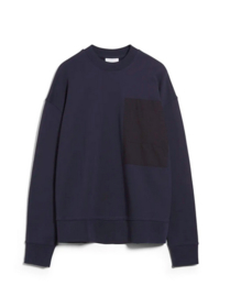 Armed Angels || BAADRO pocket sweater: depth navy