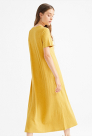Thinking Mu II QUEME Dress: mustard