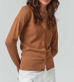 SKFK II BETTI cardi: roast brown