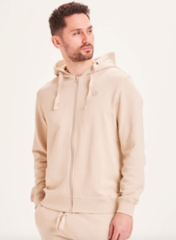 KCA || ZIP HOOD SWEAT: light feather gray