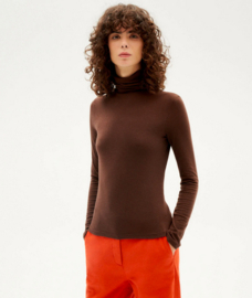 Thinking Mu || NOE top chachemire; dark brown