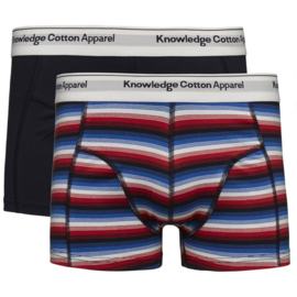 KCA || UNDERWEAR organic 2pack: double striped