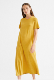 Thinking Mu II QUEME Dress: mustard
