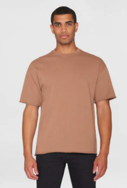 KCA || Loose fit sweat T-shirt; chocolate malt