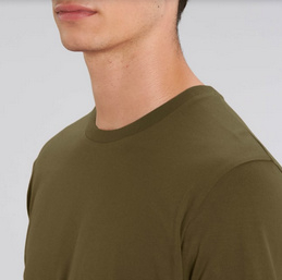 GOAT II BRUCE men's heavy tee: british khaki