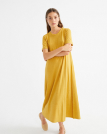 Thinking Mu II QUEME Dress: mustard