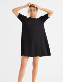 Thinking Mu II FLORETA Dress: black